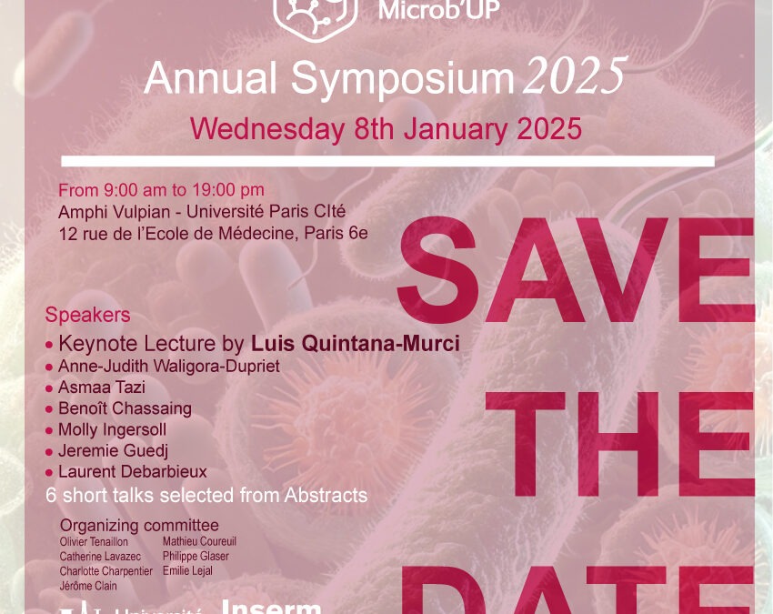 Microb’UP Annual meeting: January 8th, 2025