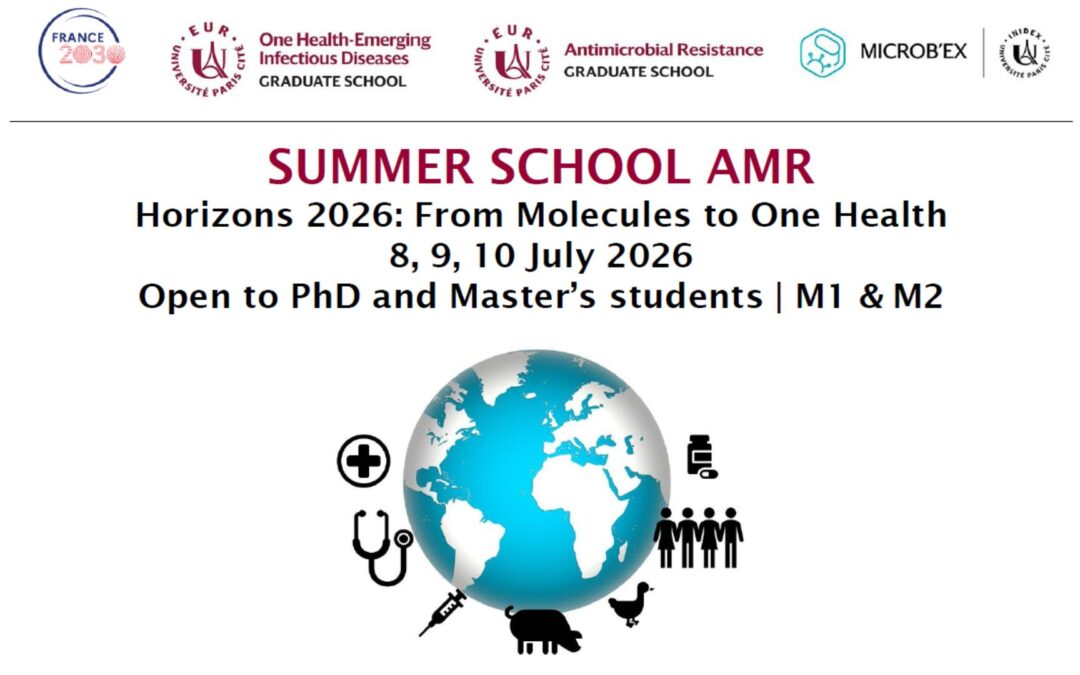 Summer School “Horizons 2026: From Molecules to One Health” : 8-10 juillet 2026